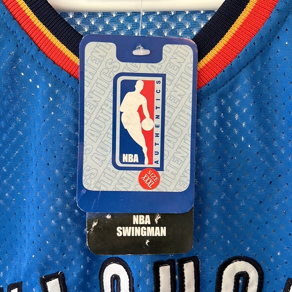 NWT Vintage Kevin Durant Oklahoma City Thunder NBA Basketball Jersey Youth 3XL - Picture 3 of 6